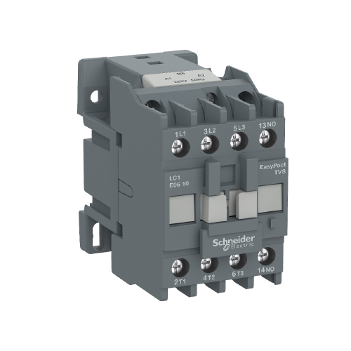 Contactor tripolar 12A tensión de control 220 Vca 1NC