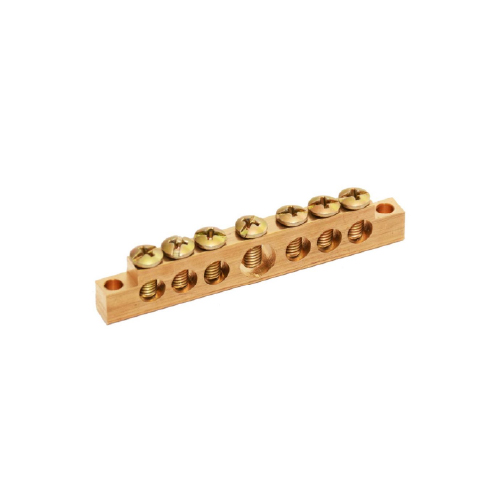 Barra tierra 1x125A 15 conexiones