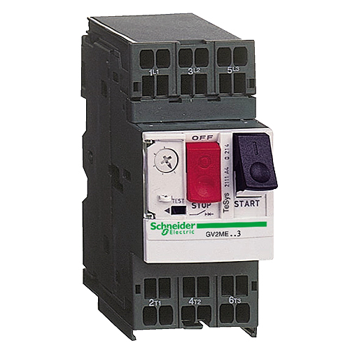 GUARD.MAGNET. CONEX RES. 3P 4/6.3A.100kA GV2ME103