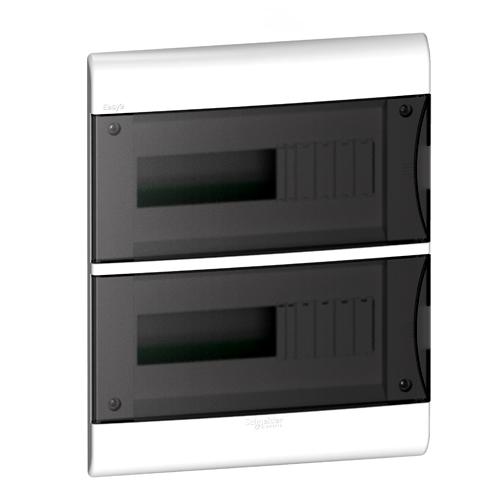 CAJA PLAST. EMB. 24 MOD. PTA.FUME EZ9E3424