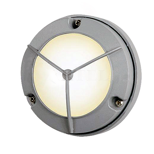 Tortuga de LED 2w luz neutra de aluminio para exterior modelo Wake