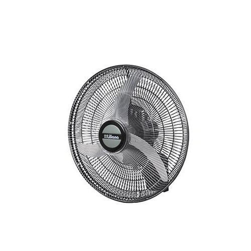 Ventilador pared 20 orbital cromado aspa metálica control + timer