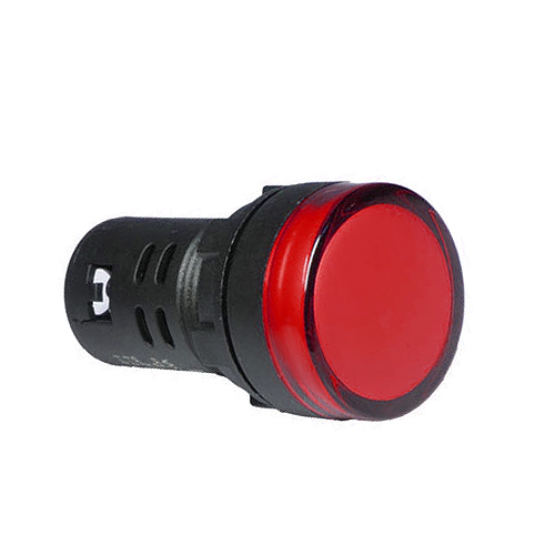 Amperimetro Digital Rojo 22mm