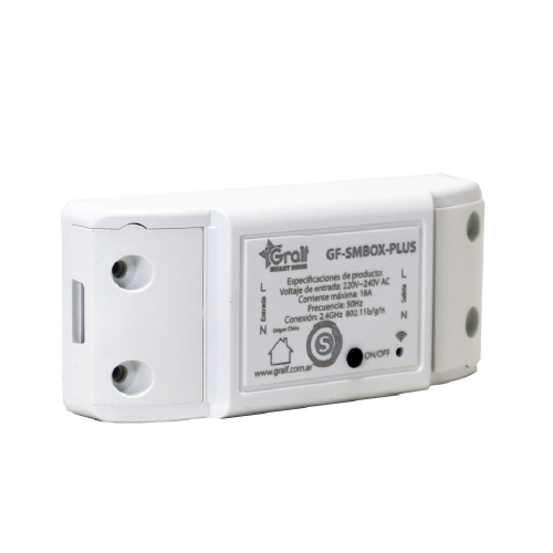 INTERRUPTOR INTELIGENTE WIFI (MAX 16A)