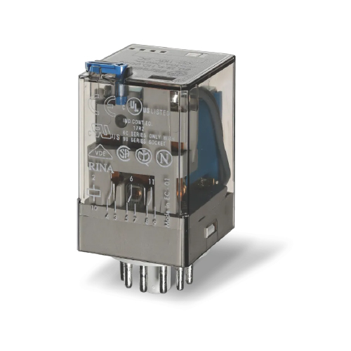 REL.UNDEC.3 CONT. 12VCC.             6013