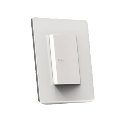 Tapa serie Arte policarbonato blanco y distanciador blanco