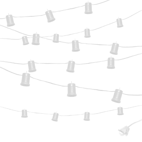 GUIRNALDA  20 mts 20 PORTALAMPARAS E27 BLANCA