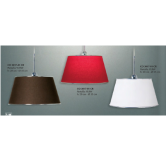 Colgante lienzo negro 35cm c/ virola ylnw