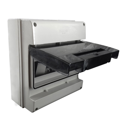 Gabinete exterior con puerta 54 módulos DIN IP40 550x434x140