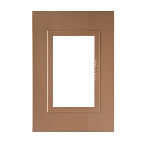 TAPA 3 MOD.ZEN METAL BRONCE KS41533