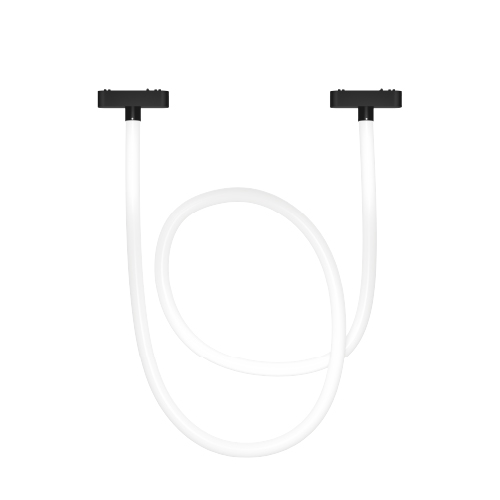 Tubo flexible difuso negro p/ riel magnet skyline 20W 2700K 360 grados