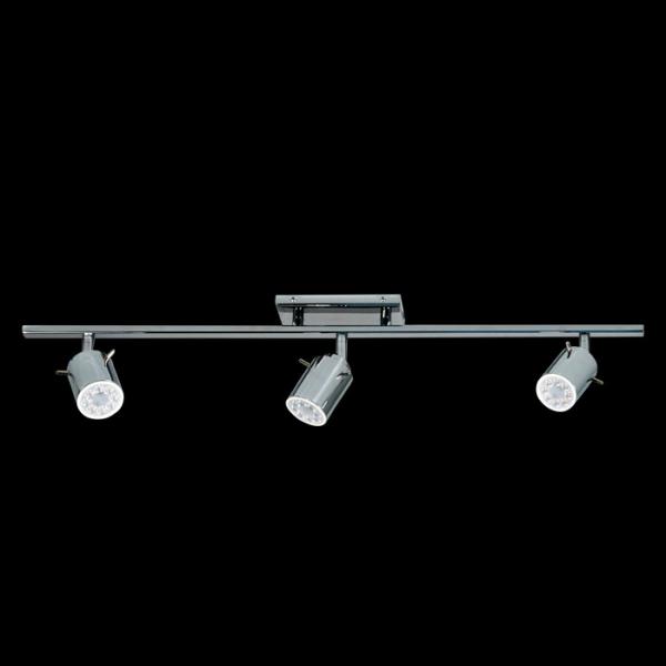 Sistema recto cilindro 3 luces gu10