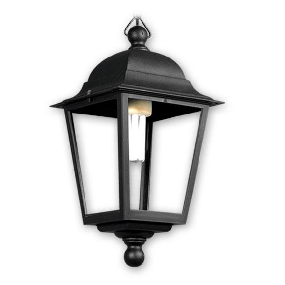 FAROL CUATRO CARAS DE COLGAR NEGRO  3290