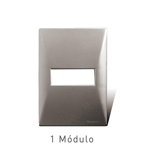 TAPA 1 MOD. 5x10  ALUMINIO       4101