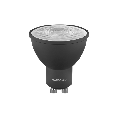 LAMP.DICRO LED  NEGRA 7W 2700K 38º