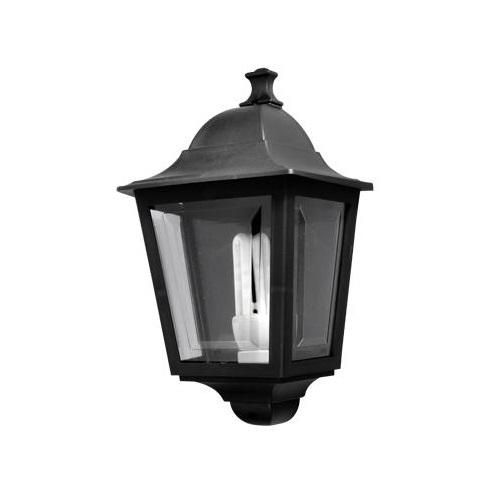 MEDIO FAROL PARA PARED NEGRO F-1040