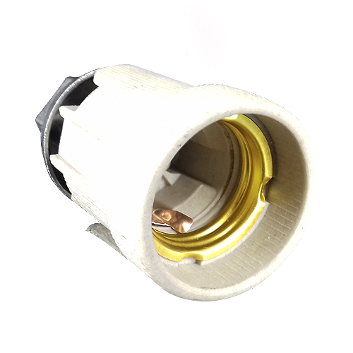 PORTALAMPAR.CASQ.AL.E27 S/ESMALTE .3/8