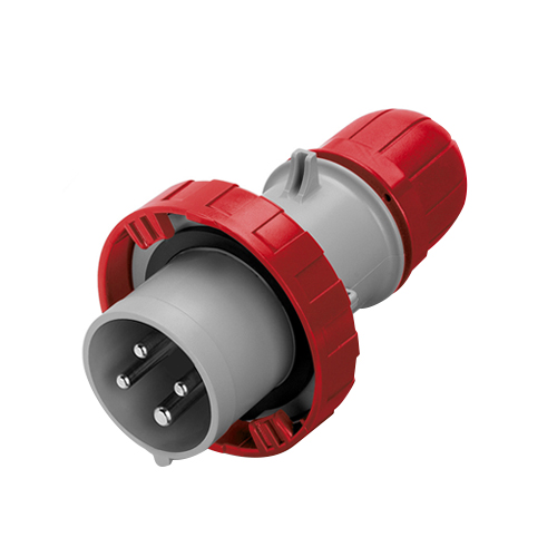 FICHA MACHO 3P+T 63A.IP67 380V. 218-6336