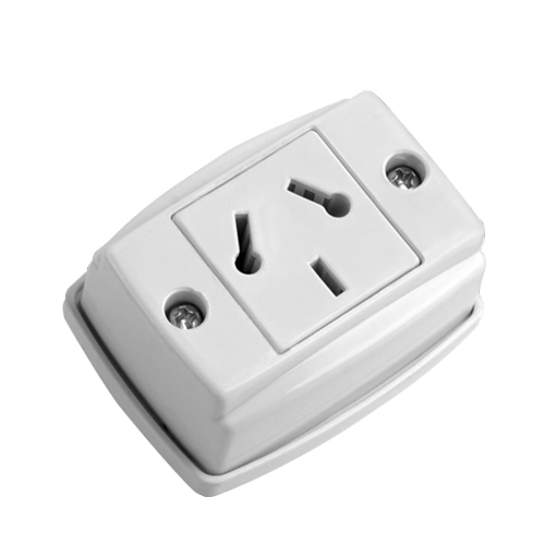 TOMA EXTERIOR C/NEUTRO 220V.10A.