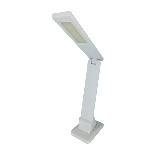 LAMP.DE ESCRITORIO LED 4W C/BATERIA RECARG. BLANCA BA5001 BR
