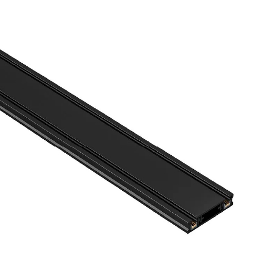 RIEL MAGNETICO SKYLINE BNEGRO 2 MT DC48V CON ENDCAP