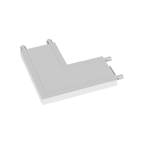 CONECTOR TIPO L RECTO P/ RIEL MAGNETICO SKYLINE BLANCO