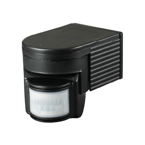 SENSOR DE MOV. DE APLICAR DE PARED 180° NEGRO