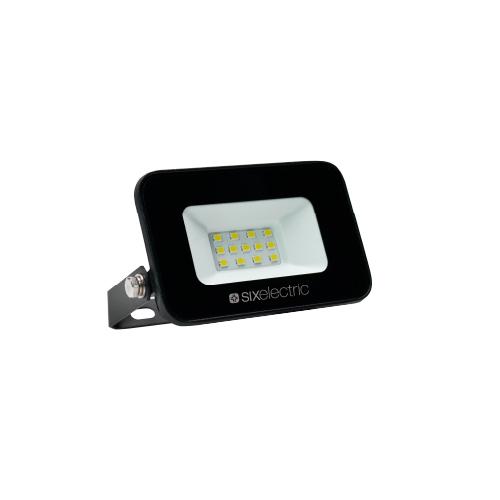 Proyector de led 10w luz fría aluminio exterior 900lm