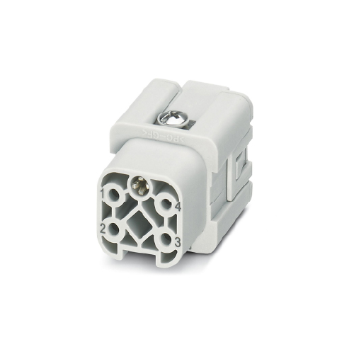 INSERTO DE CONTACTOS HEMBRA 4+PE HC-A04-I-PT-F