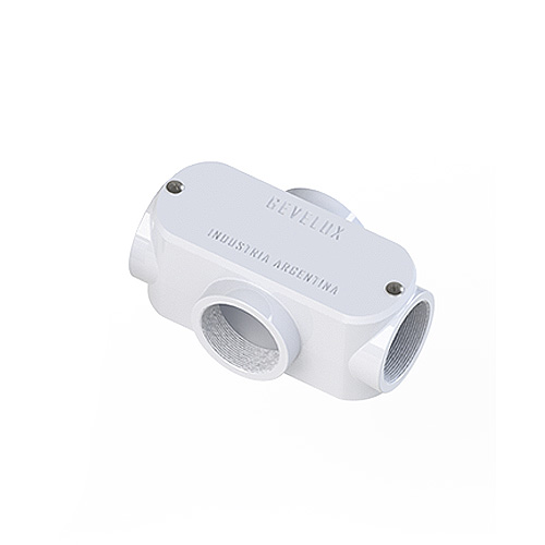 CAJA DE PASO OVALADA T/CONDULET COLR 1 ¼