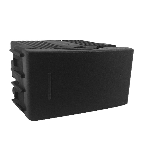 Tomacorriente  Schuko negro