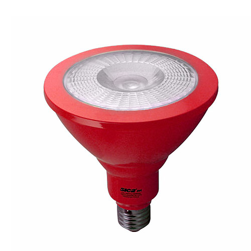 Lámpara led par38 8W E27 rojo