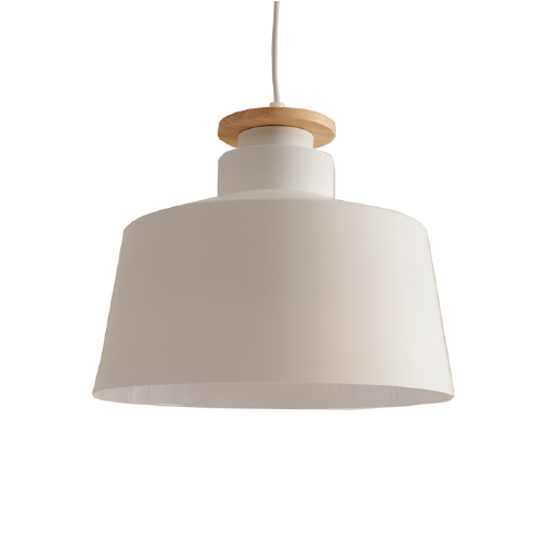 Colgante 23x 12 cm blanco