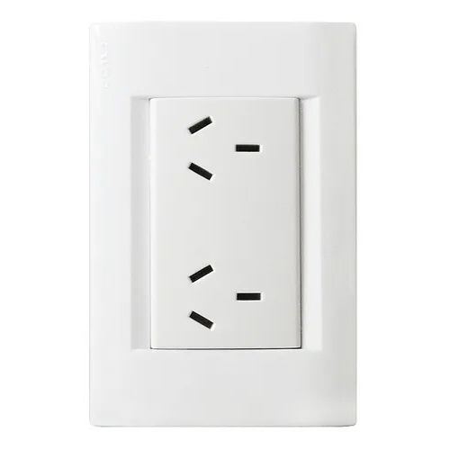 Llave toma tierra doble completa