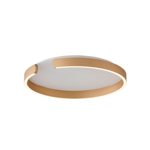 PLAFON LED 42W DIMERIZABLE  60CM 3000K DORADO  NEW TOKIO 2