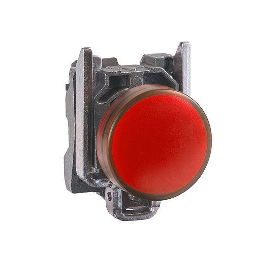 LENTE 24VCC-CA.C/LED  Rojo   XB4-BVB4