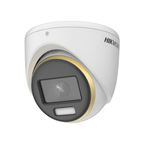 CAMARA MINI DOMO COLORVU 2MPX, METAL, LENTE 2.8MM LED 20M