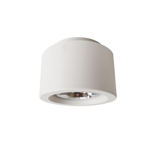 Plafón fijo para AR111 color platil