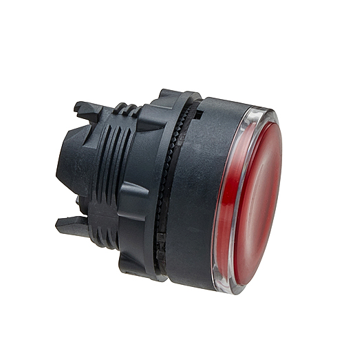 Cabezal Pulsador p/ Caja Luminoso LED Blanco