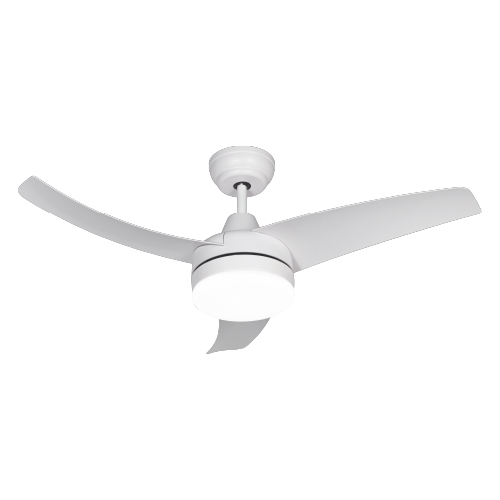 Ventilador de techo con 3 aspas 3000K-4000K-6000K 24W blanco