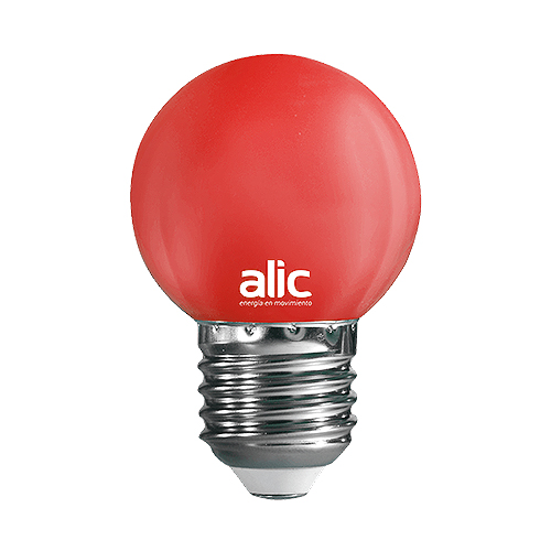 LAMP.GOTA ROJA LED STYLE 2W E27