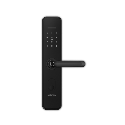 CERRADURA INTELIGENTE WIFI TARJETA, HUELLA, PIN, LLAVE + APP HIPCAM