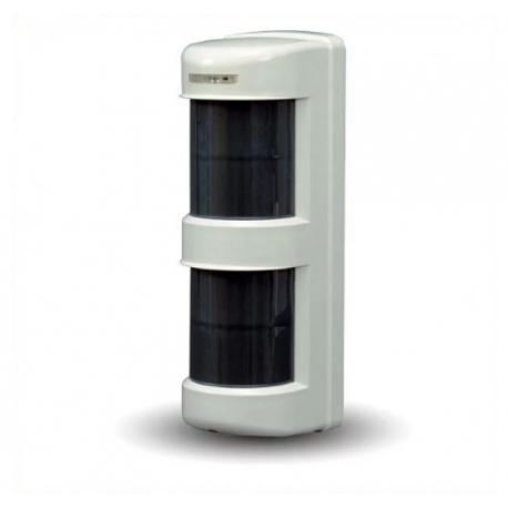 DETECTOR DE MOVIMIENTO EXTERIOR DOBLE CABEZAL 180º