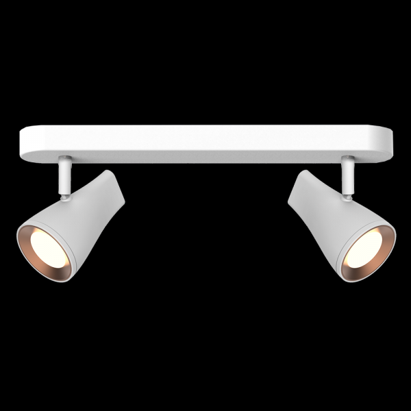 APLIQUE 2 LUCES LED 12W 4000K BLANCO  L1812