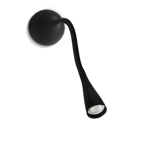 Aplique 1x4W led c/3 posiciones de luz blanco