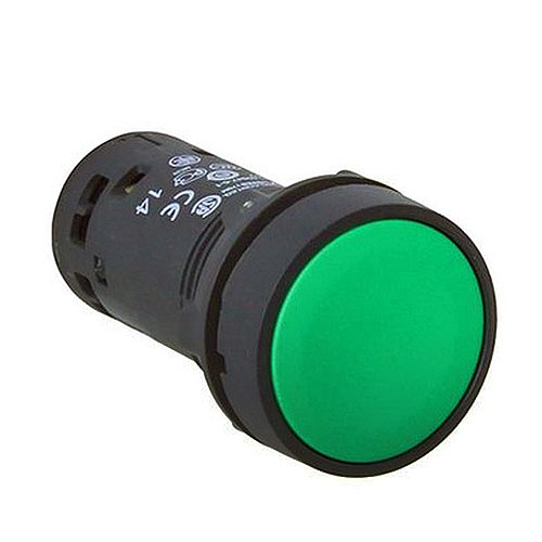 PULSADOR C/RET.NA/NC Verde   XB7-EH35