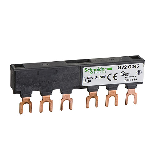 BARRA TRIP.63A.C/2 DER.54mm.  GV2G254