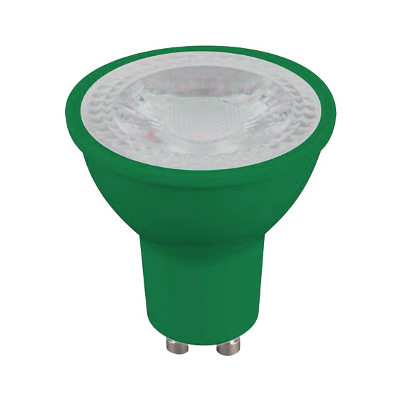 Lámpara dicro led 4W verde  GU10