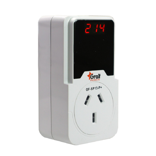 Protector de tensión configurable enchufable