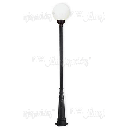 Farola c/columna "n" 3mts + c/globo 45cm especial